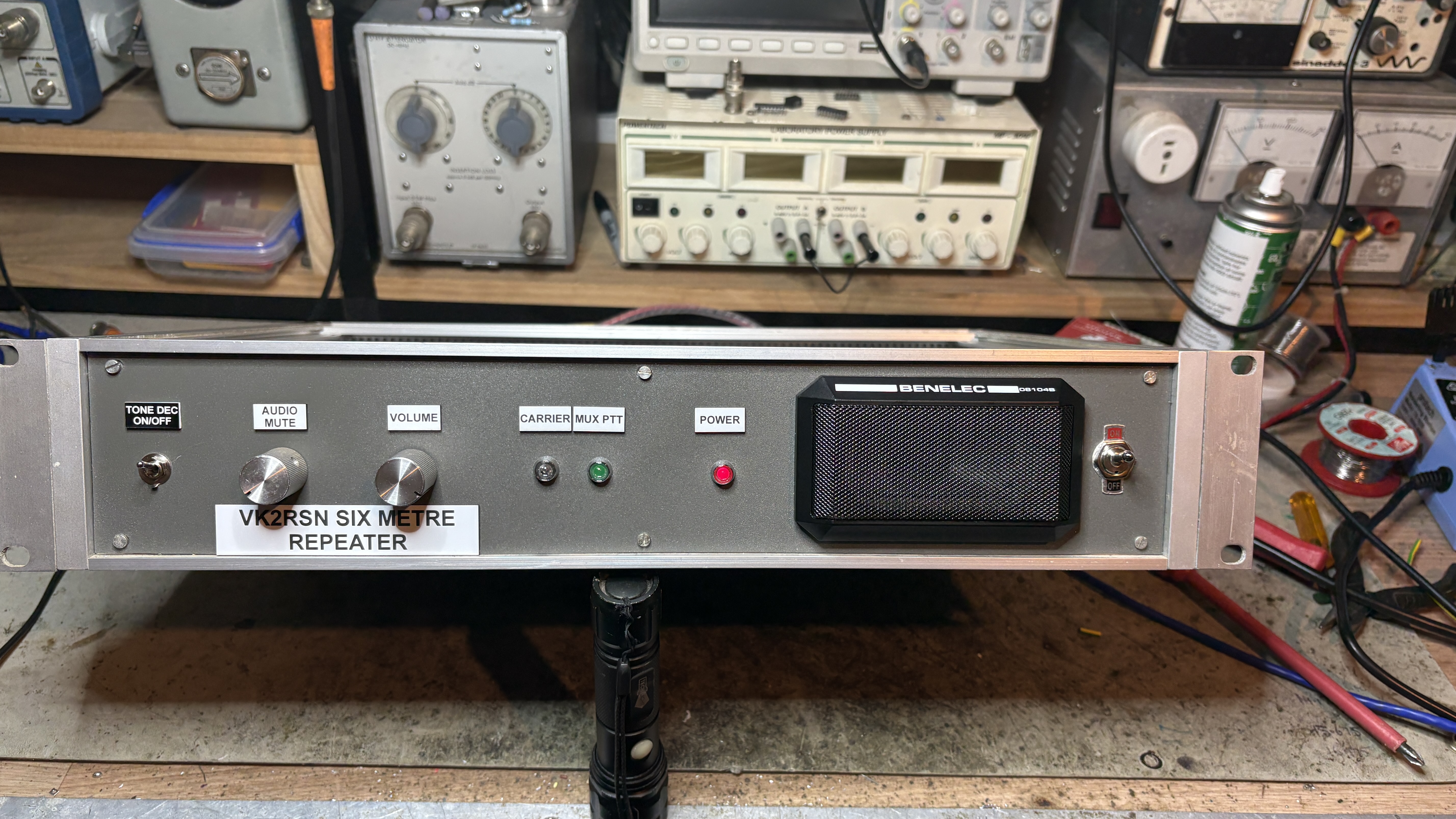 Receiver System Front Panel
