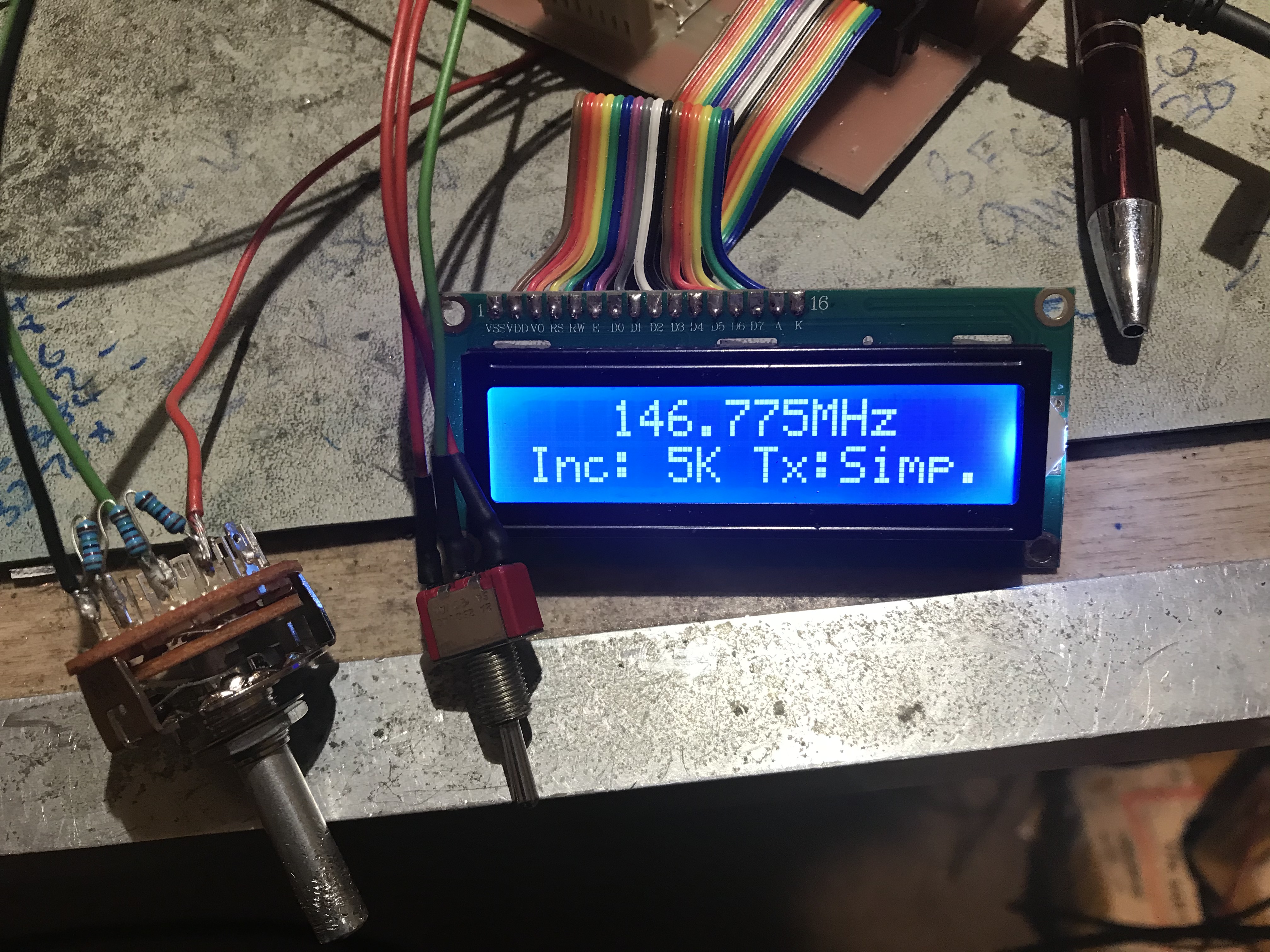 LCD Frequency Display LCD Frequency Display