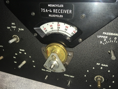The VFO reduction drive was not fitted to early production models
