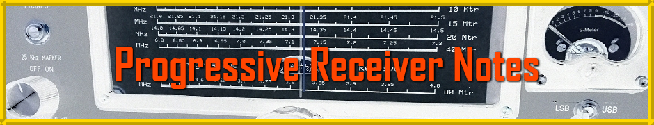 Progressive Receiver Notes